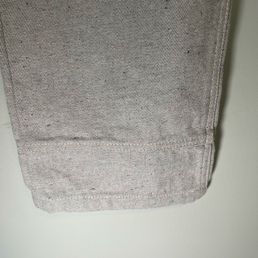 Soluna Collective Denim Pants Grey Adjustable Size 6 Upcycled Cotton Relaxed Fit - Picture 7 of 13